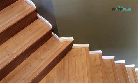 It snaps together by lining up at an angle and then flattening out the row being installed. Laminate Floor Step Edge Trim - Walesfootprint.org ...