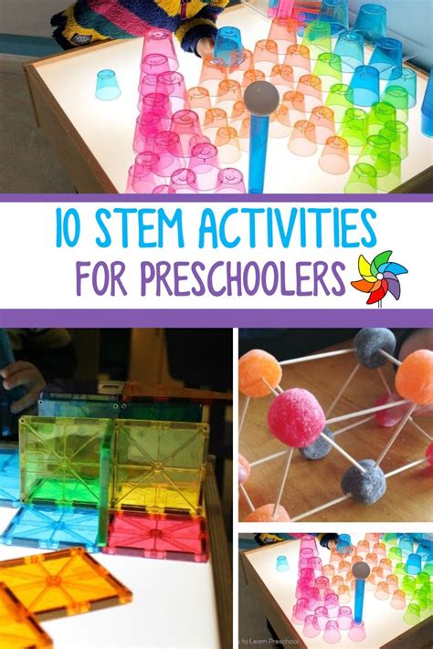 10 Fun Stem Challenges For Preschoolers Stem Activities Preschool Stem Activities Preschool