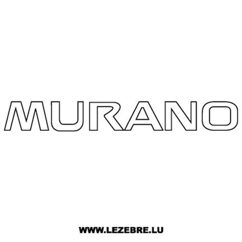 Nissan Murano Sticker