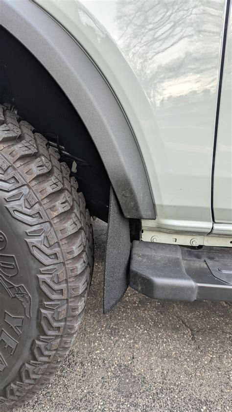 Custom Sasquatch Obx Mud Flaps Bronco6g 2021 Ford Bronco And Bronco