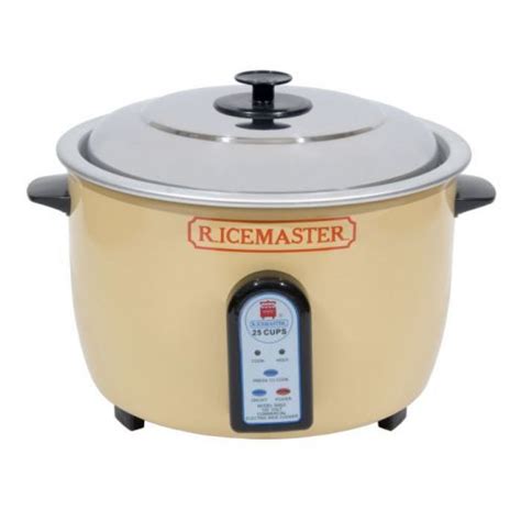 Town 56824 RiceMaster Rice Cooker Warmer Steamer Electric 25 Cup