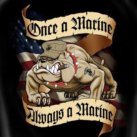 Usmc Once A Marine Always A Marine Tee Shirt