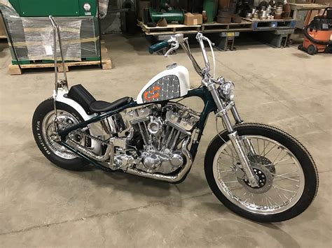 Finished Up This 00 Sportster Chopper And Displayed It At Fuel