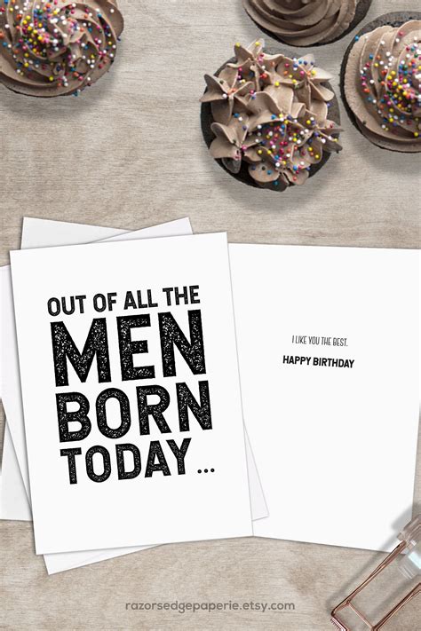 Check spelling or type a new query. PRINTABLE Funny Birthday Card for Him Best Friend Gift for ...