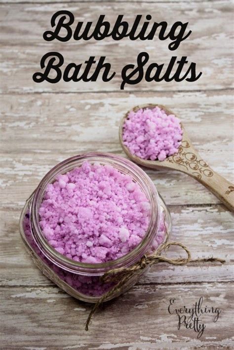 Delightful Bath Salt Recipes Bath Salts Diy Bubbling Bath Salts Homemade Bath Products