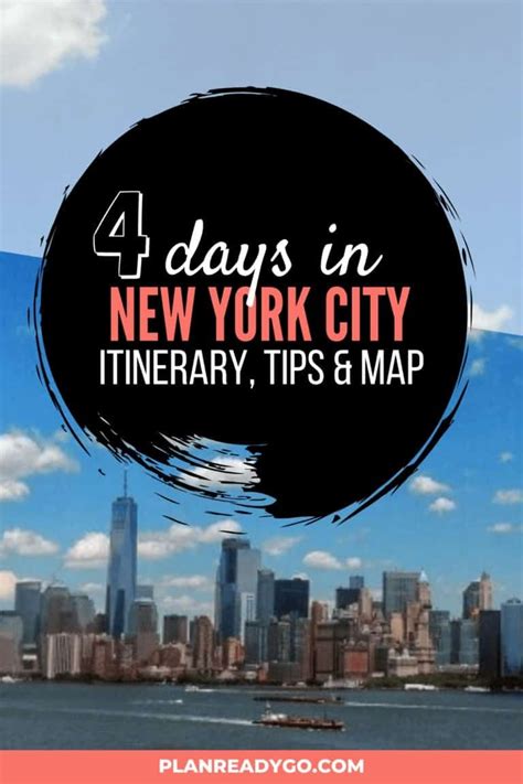 New York City Itinerary 4 Days In The Big Apple Artofit