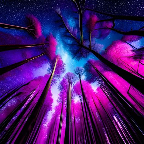 Galaxy Forest 3 Ai Generated Artwork Nightcafe Creator