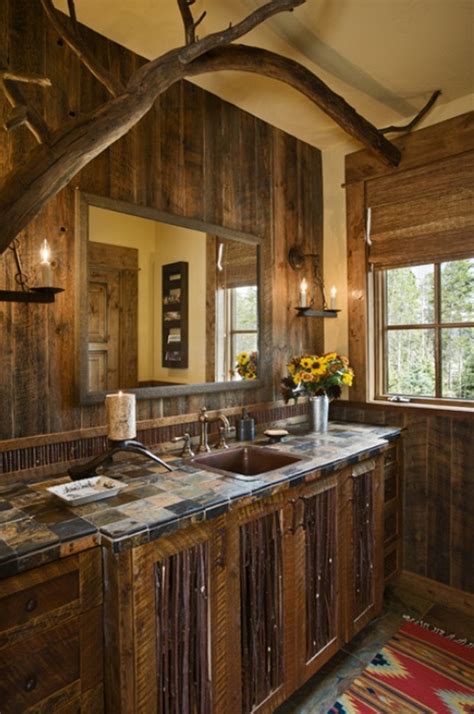 15 great rustic bathroom designs for your home