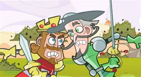 Cartoons King Arthur Disasters Donkey King Youtube