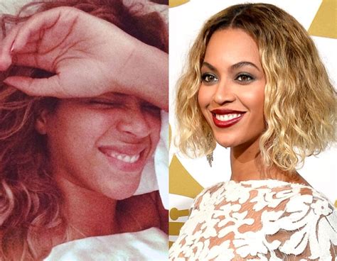 Beyonce From Stars Without Makeup E News