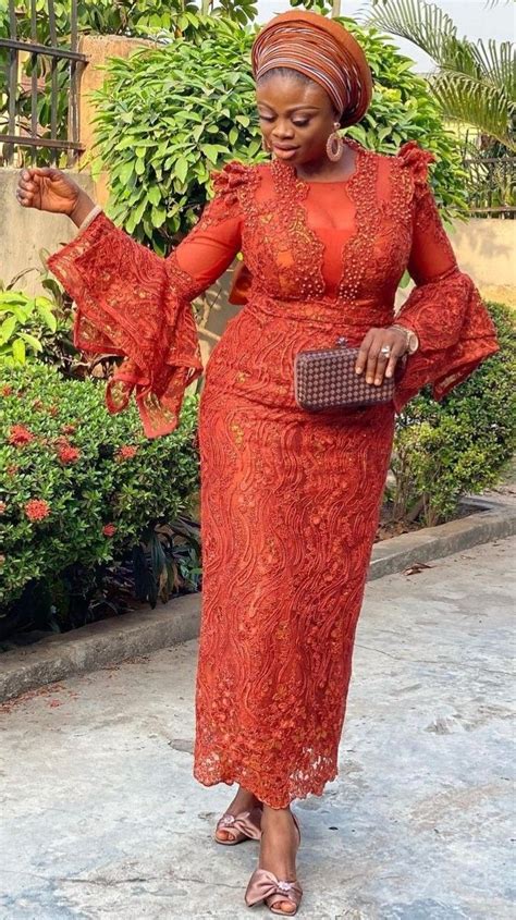 Pin By Christie Matondo On ELIKIA LIPOUTA Lace Blouse Styles Lace Dress Classy African