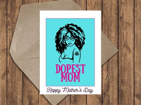 Printable Mothers Day Card Pdf Print And Cut Instant Etsy