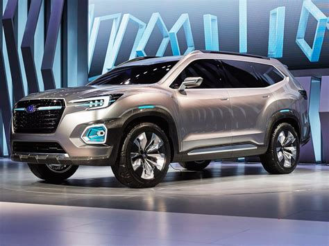 Subaru Just Unveiled A New Three Row Suv Called The Viziv 7 Business