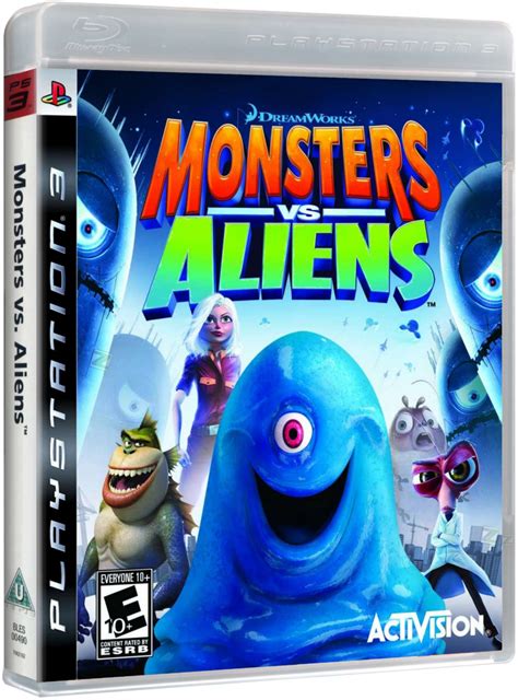 Monsters Vs Aliens Ps3 Filmgame