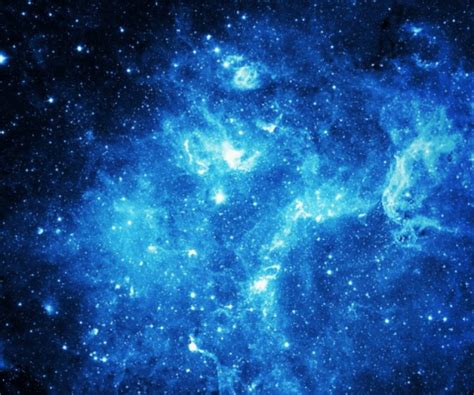 Galaxy Blue Background Galaxy Blue Cool Pictures Imagem Abstract