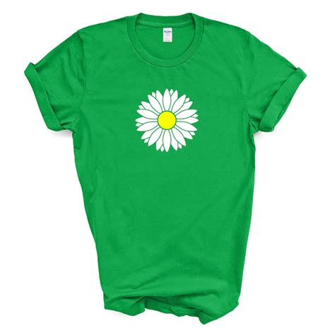 Daisy T Shirt Flower Summer T Shirt Choice Of Etsy UK