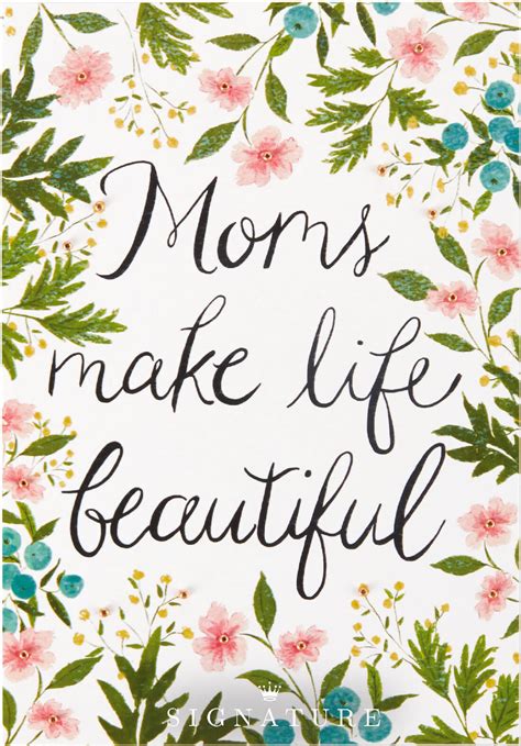 Here are some unique 50 inspirational quotes collection on mothers day to make your moma feel loved. 36 Heartwarming Mother's Day Quotes - Holiday Vault