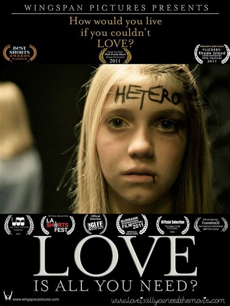 A Must See Award Winning Short Film Love Is All You Need 2012 Jerry S Hollywoodland