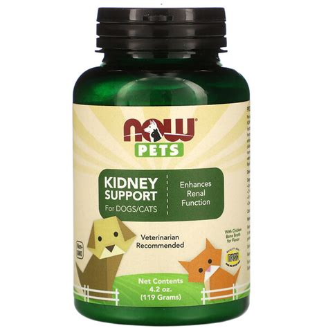 Now Foods Pets Kidney Support For Dogscats 42 Oz 119 G Iherb