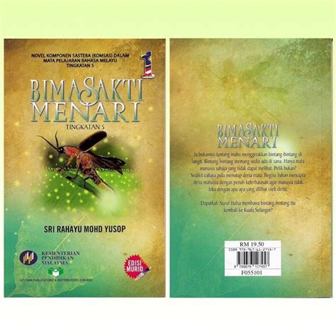 Buku Teks Komsas Bimasakti Menari Tingkatan Novel Komponen Sastera Dalam Mata Pelajaran Bahasa