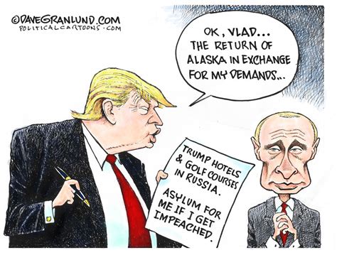 Political Cartoons Trump Putin Summit