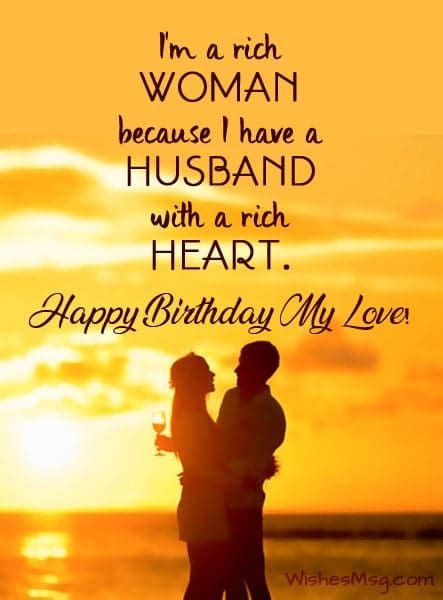 Top Happy Birthday Wishes For Husband Husband Quotes Messageforday