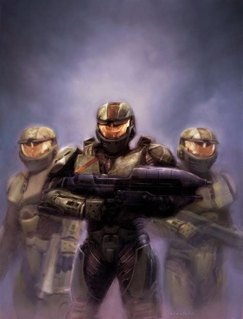Spartan Ii Red Team With Images Halo Master Chief Armor Concept