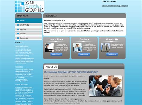 Custom Website Template for YPG | Custom website, Website template, Website