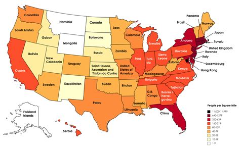Us Population Map By State When Does Time Change Fall 2024