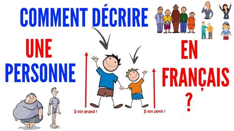 Comment DÉcrire Une Personne En FranÇais Cours De Français Youtube