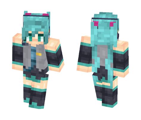 Download Hatsune Miku ~ Old Minecraft Skin For Free Superminecraftskins