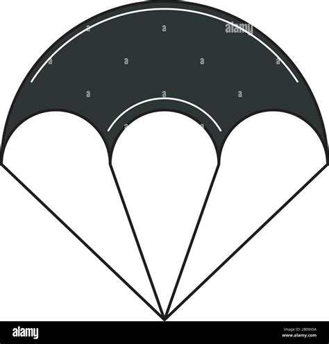 Isolated Parachute Icon Stock Vector Image And Art Alamy