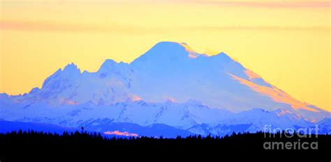 Mount Baker Sunrise Photograph By Tap On Photo Fine Art America
