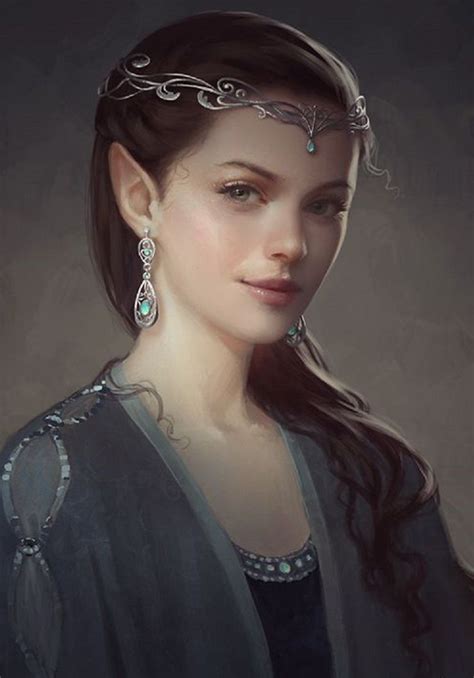 Princess Elf By Selenada Character Portraits Fantasy Portraits