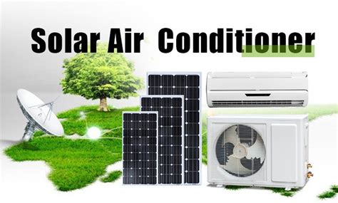 China Solar Powered System 48v Dc 9000btu1hp Solar Air Conditioner For