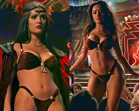 Salma Hayek Sexy Stripper Compilation 9 Pics Video Scenes Thefappening