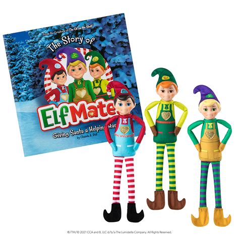 Buy Elf On The Shelf Elf Mates Christmas Elf On The Shelf Boys Elf
