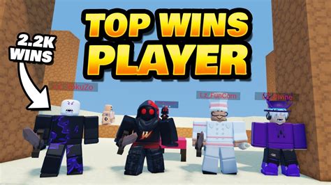 Playing With The 1 Player In Roblox Bedwars Youtube
