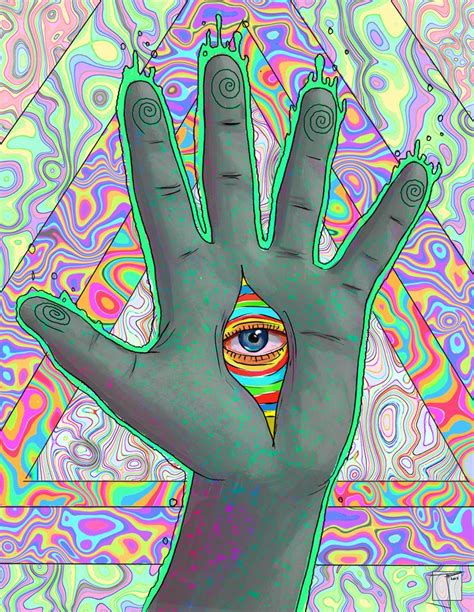 Third Eye By Superphazed On Deviantart Psychedelic Drawings