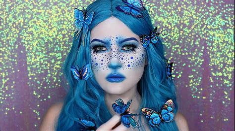 Butterfly Makeup Tutorial Step By Step Easy Artistic Makeup Look Youtube