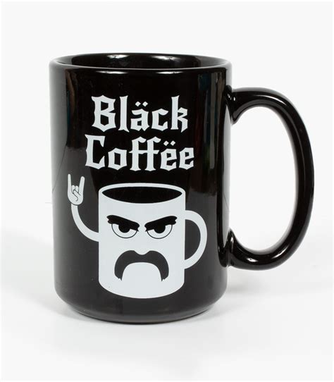 Black Coffee Mug Headline Shirts