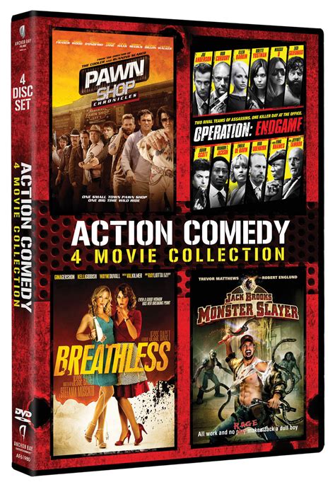 Action Comedy Collection Box Set Dvd