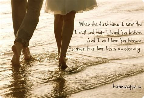 Couple Walking At Beach Image With Love Words Loveflirty Quotes Pinterest Beach Images
