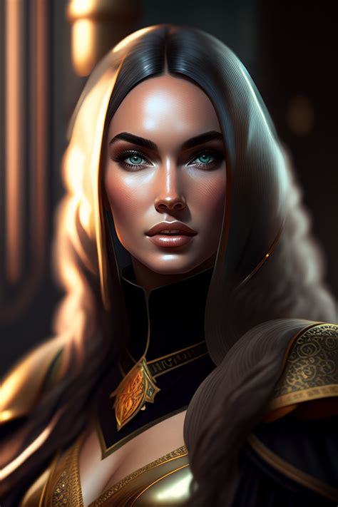 Megan Fox Ai In 2023 Digital Art Fantasy Fantasy Art Women