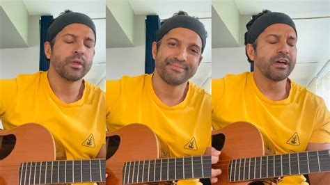 Farhan Akhtar Performs A Virtual Concert For His Fans During Lockdown Youtube
