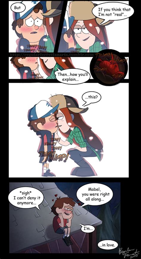 Tumblr Nifkswdmfm1stszrio2 R2 1280 Pnj 500×918 Gravity Falls Dipper And Wendy Animation