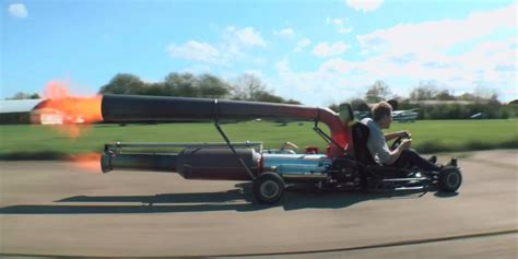Colin Furze Go Kart Powered By Jet Engine Can Hit 60 Mph Business Insider