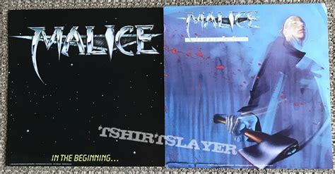 Malice Poster Collection Tshirtslayer Tshirt And Battlejacket Gallery