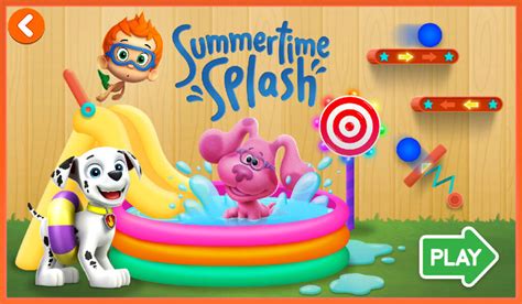 Noggins Summertime Splash Stem Game Beats The Heat Workinman Interactive