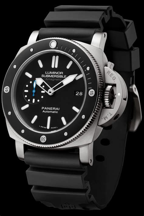 Panerai Luminor Submersible 1950 Amagnetic 3 Days Automatic Titanio 47mm